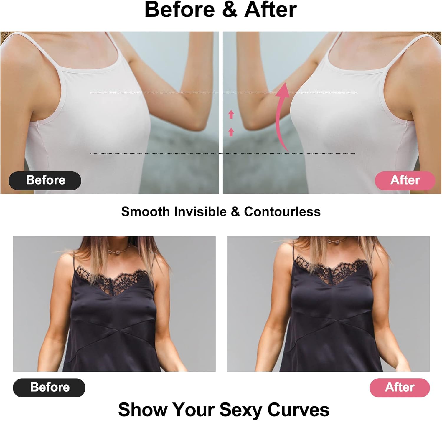Sticky Bra Push Up Adhesive Br - огляд і ціна Push Up Bra Silicone