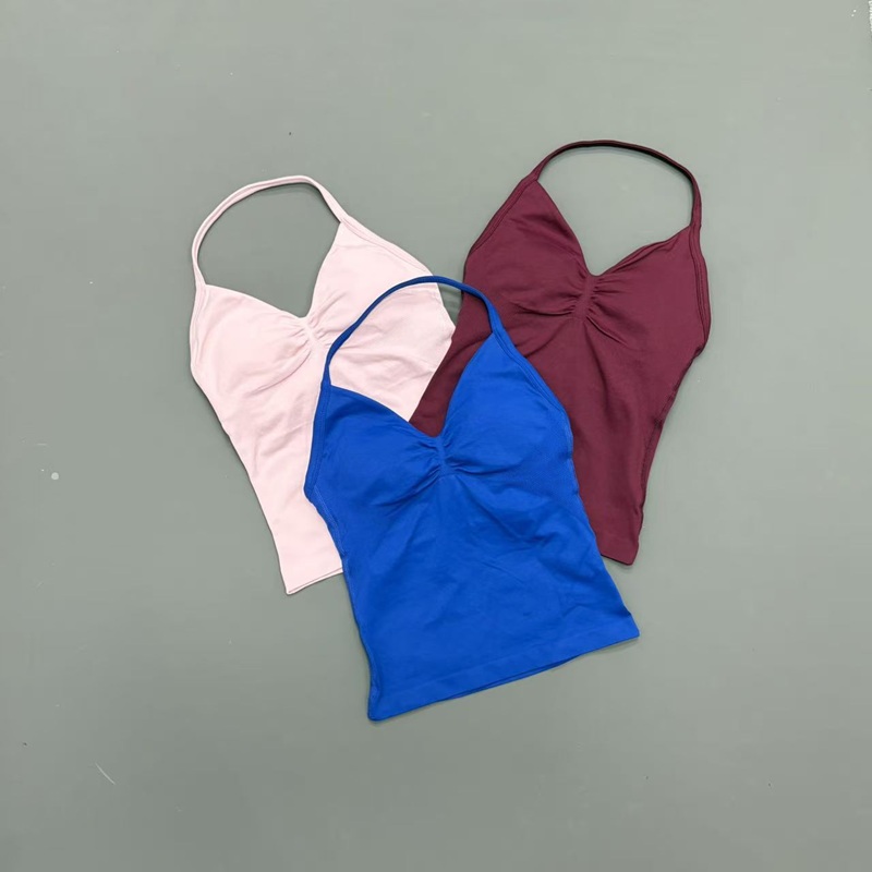 Gym Women Sports Tank Top Seam - огляд і ціна Sports Bra Racerback