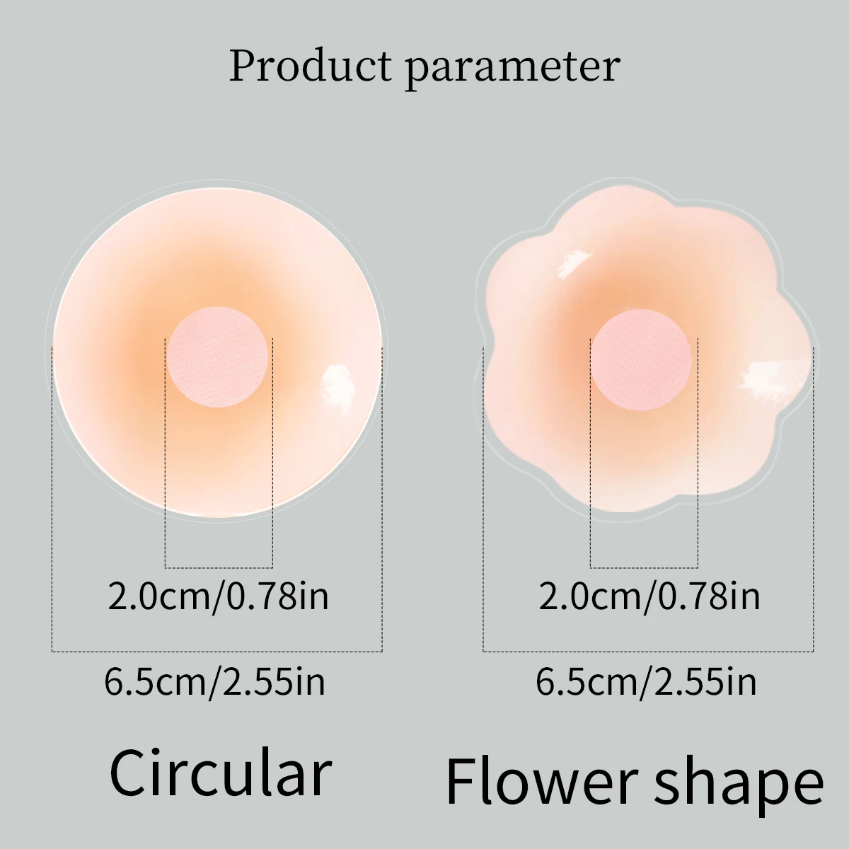 Reusable Silicone Nipple Cover - огляд і ціна Strapless Bra Adhesive