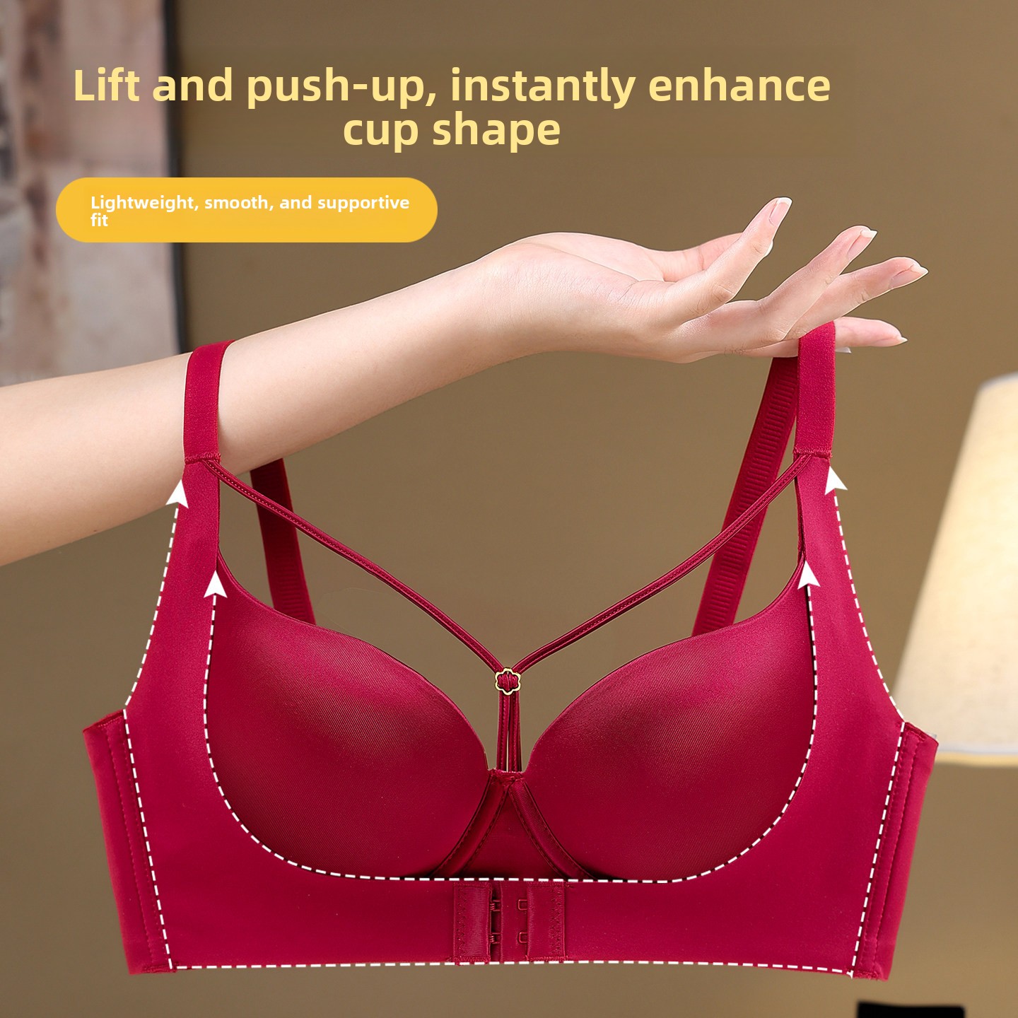 KUCLUT Adjustable Thickened Wo - огляд і ціна Plunge Bra Push Up