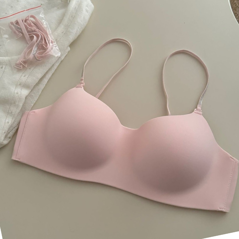 Shiny Rhinestone Thin Strap Ha - огляд і ціна Underwire Bra Padded