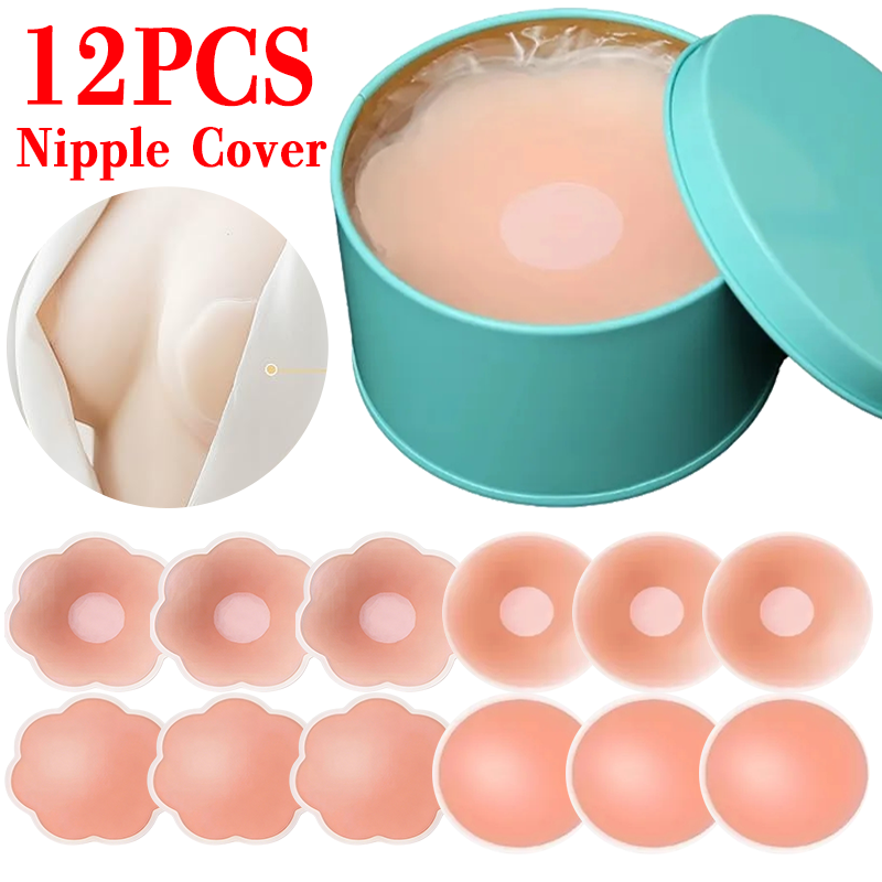6/12PCS Invisible Self Adhesiv - огляд і ціна Push Up Bra Silicone