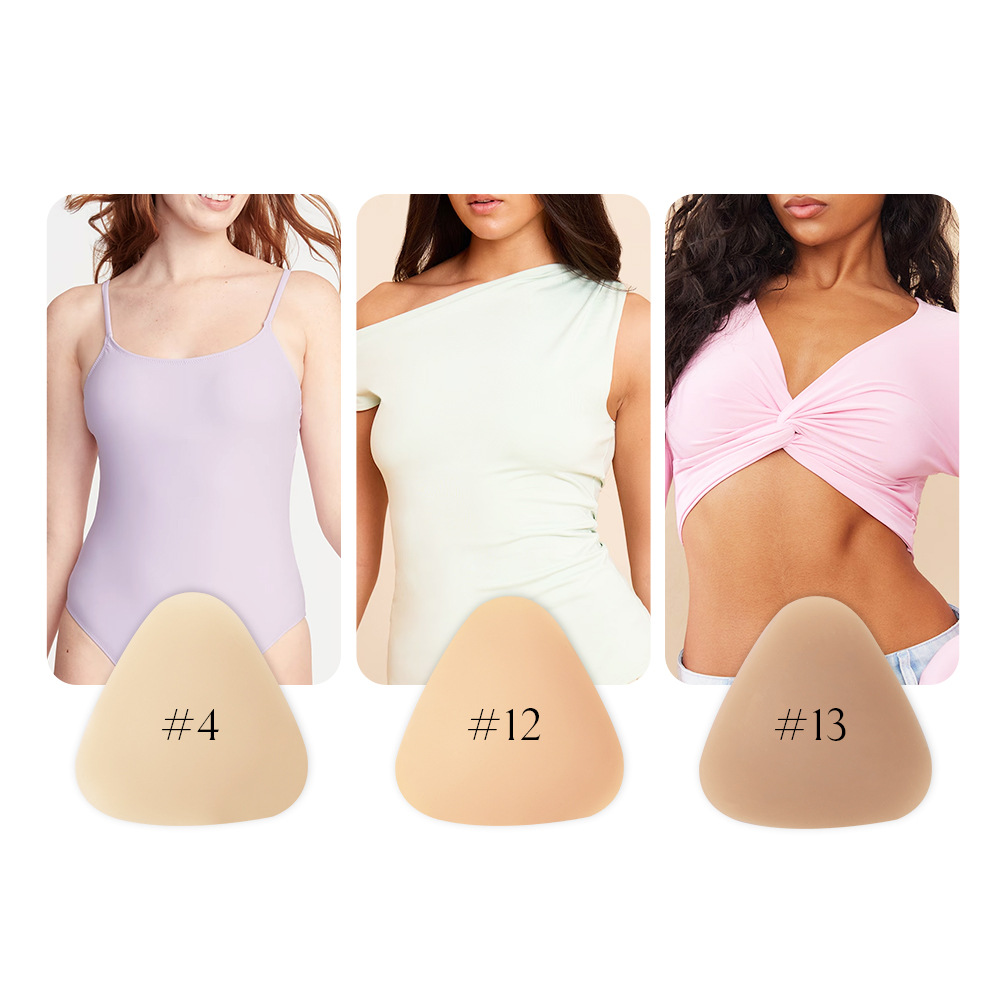 2pcs Silicone Bra Triangle Bre - огляд і ціна Push Up Bra Silicone