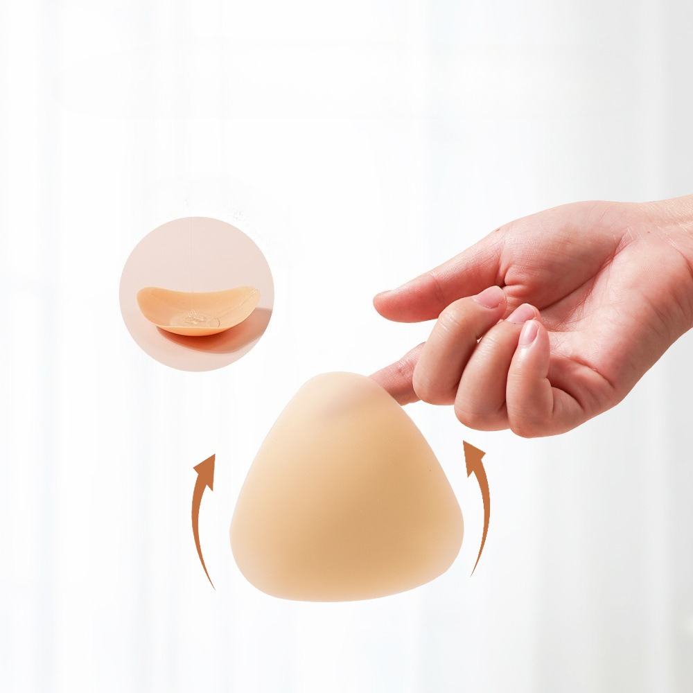 2pcs Silicone Bra Triangle Bre - огляд і ціна Push Up Bra Silicone