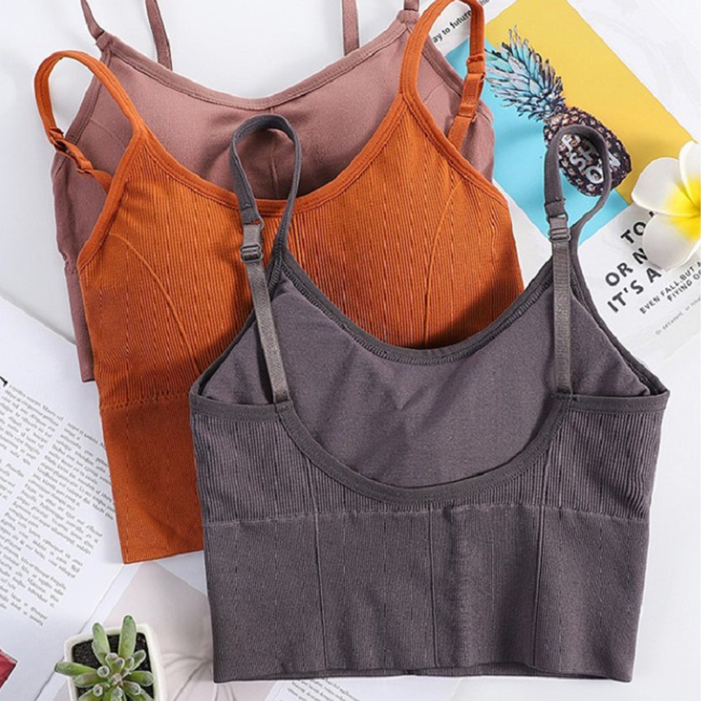 1Pcs Wireless No Wire Seamless - огляд і ціна Sports Bra Racerback