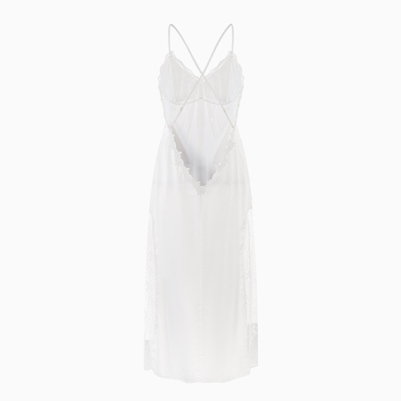 Bridal Satin Lace Robe Cami Sl - огляд і ціна Sheer Bra Lace